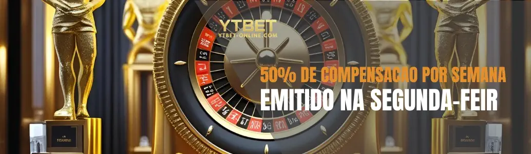 Banner de promoção de bônus de boas-vindas YTBET cassino.