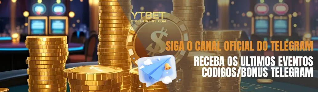 Entre no grupo oficial do Telegram da YTBET.